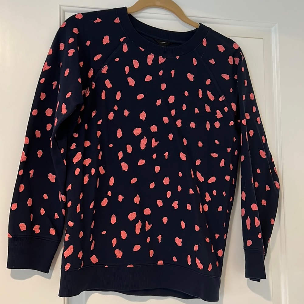 J Crew leopard sweater - Size S